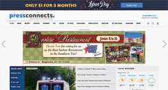 Desktop Screenshot of pressconnects.com
